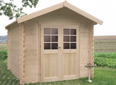 Cabanon de bois pour votre extérieur, traité autoclave